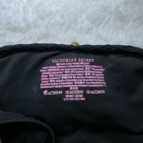 Victoria Secret Black Textured Bikini Set - Picture 8 of 9